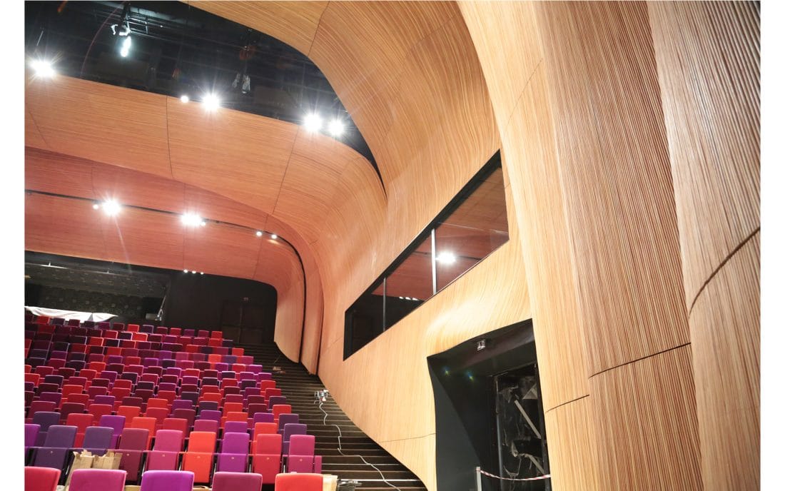 auditorium en rotin