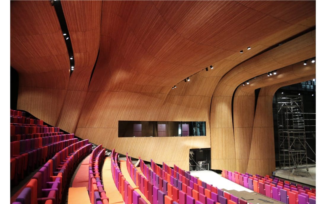 auditorium en rotin