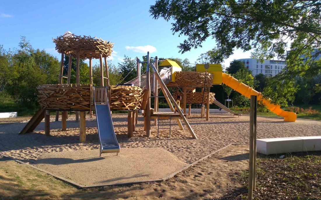 Aire de jeux sur mesure plage de baud rennes 4