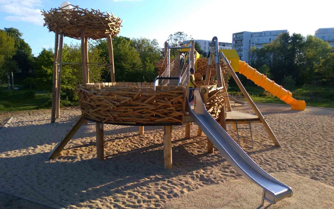 Aire de jeux sur mesure plage de baud rennes 5