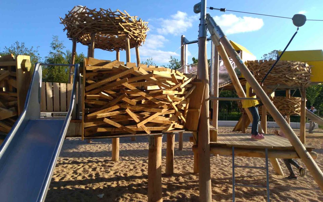 Aire de jeux sur mesure plage de baud rennes 6