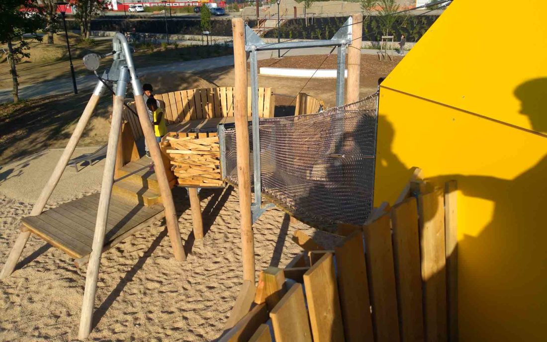 Aire de jeux sur mesure plage de baud rennes 8