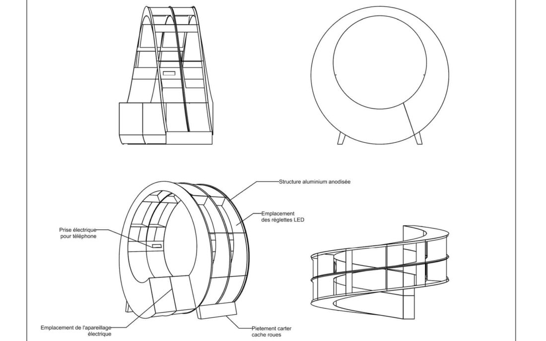 Banc énergie solaire mobilier urbain design ARMOR KAUST OPV